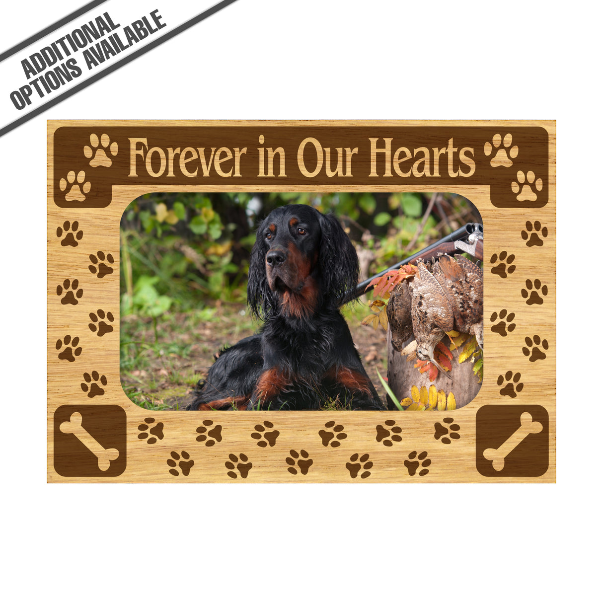FW Engraved Wood Matte - F-MAT_-5-2010 - Forever in Our Hearts