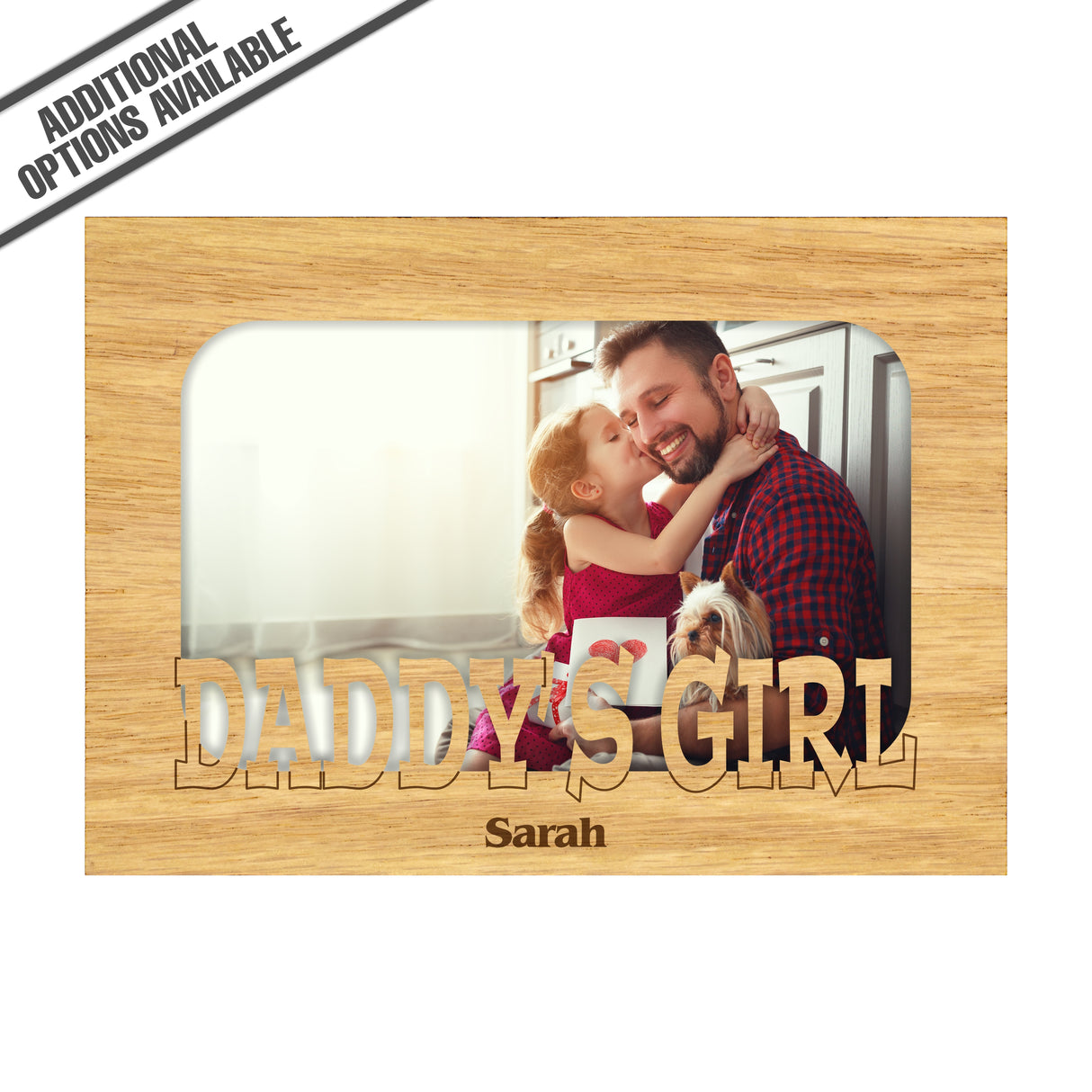 FW Engraved Wood Matte - F-MAT_-6-0137 - Daddy's Girl
