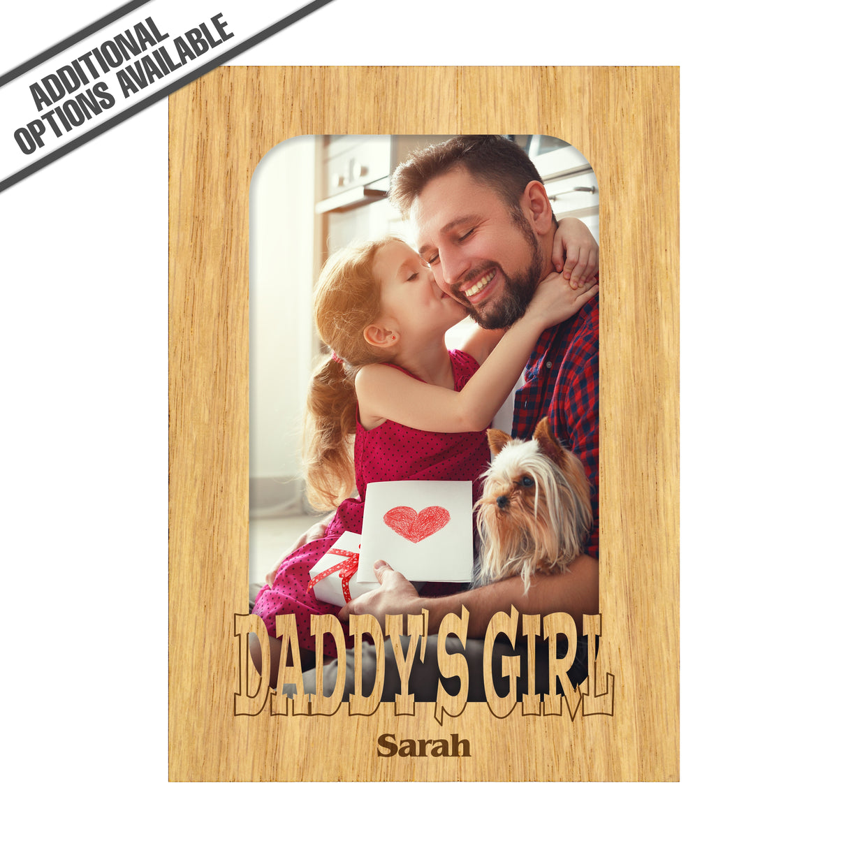 FW Engraved Wood Matte - F-MAT_-6-0137 - Daddy's Girl