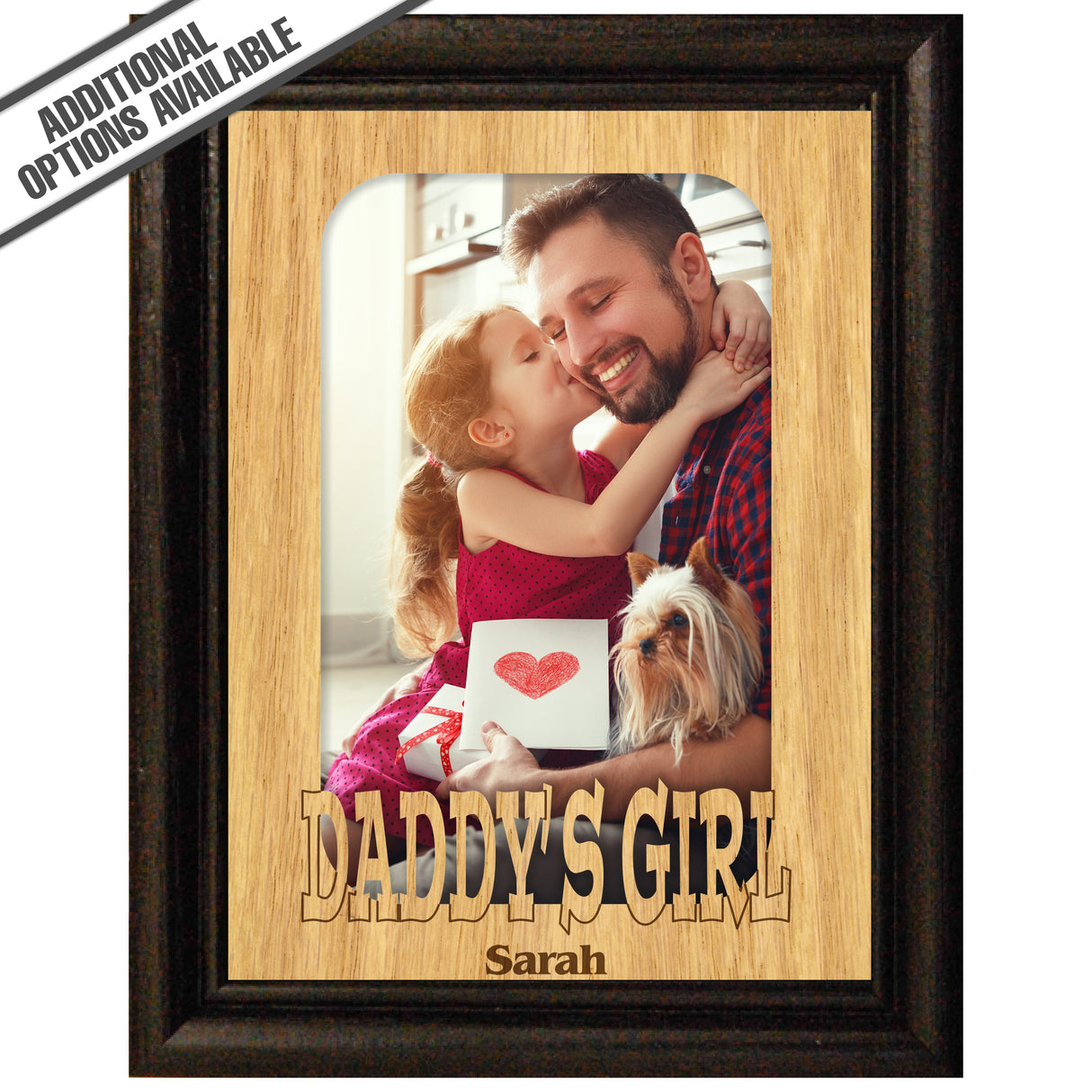 FW Engraved Wood Matte - F-MAT_-6-0137 - Daddy's Girl