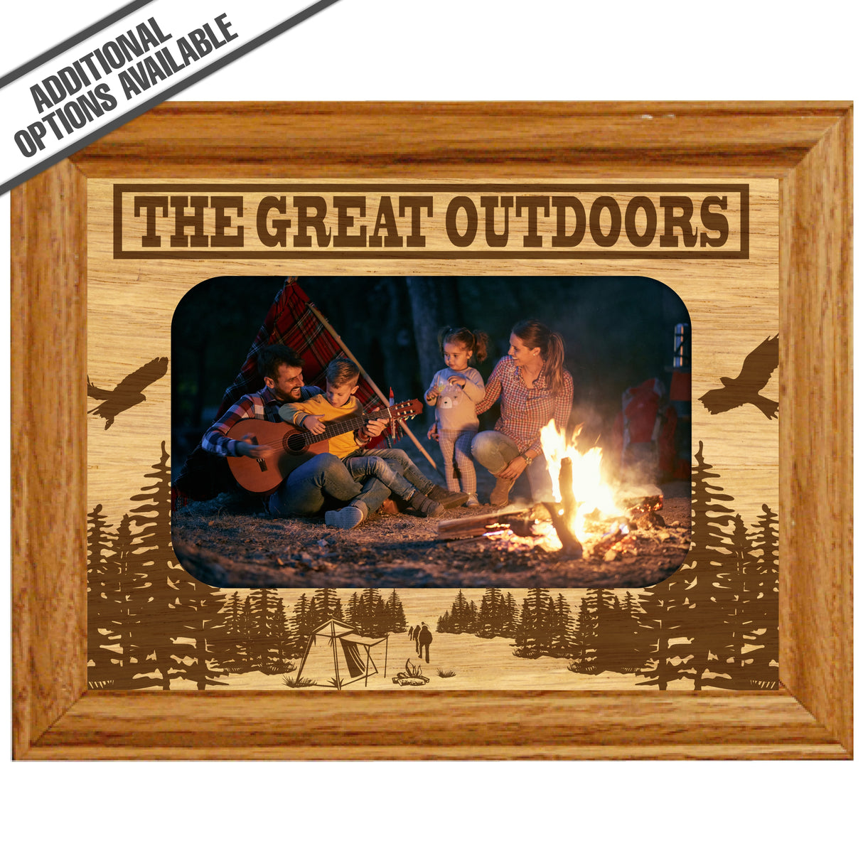 FW Engraved Wood Matte - F-MAT_-3-2057 - The Great Outdoors