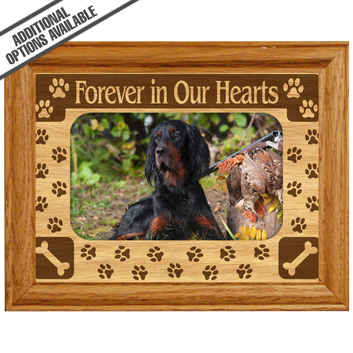FW Engraved Wood Matte - F-MAT_-5-2010 - Forever in Our Hearts