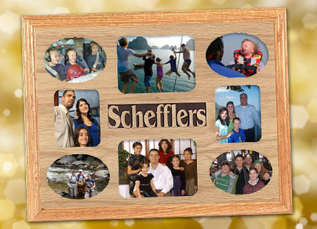 Engraved Family Photo Frame