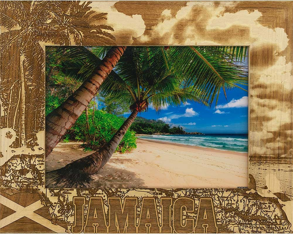 Jamaica Destination Frame is part of the GiftWorksPlus Destination Frames Collection