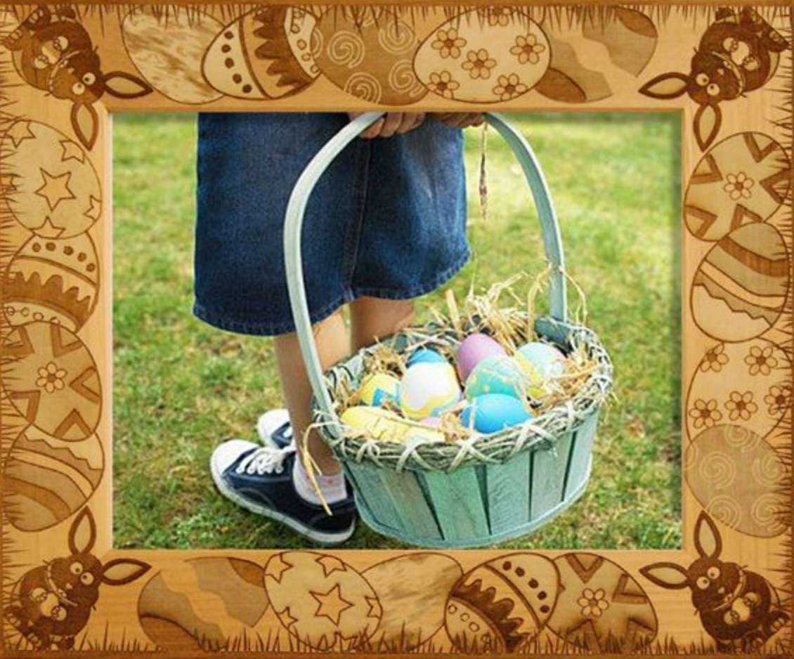 Custom Easter Picture Frame from GiftWorksPlus