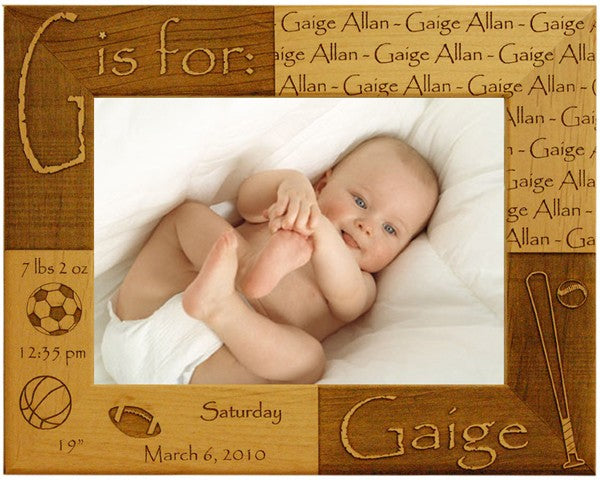 Personalized Baby Frame