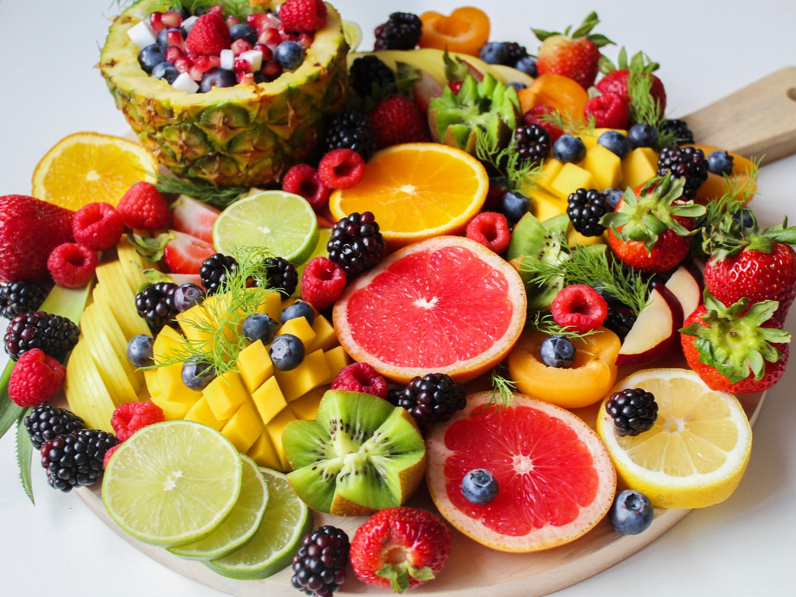 A summer fruit platter can make a splash at your next BBQ or picnic.