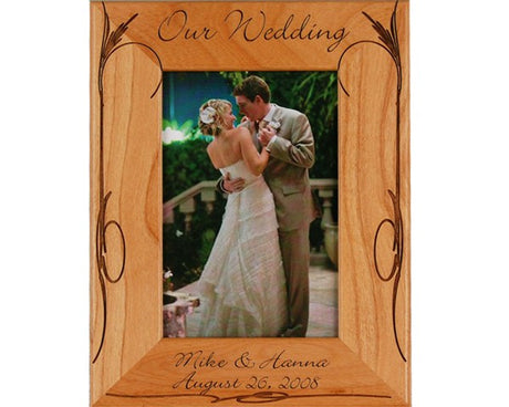 Engraved Wedding Frames for Newlyweds