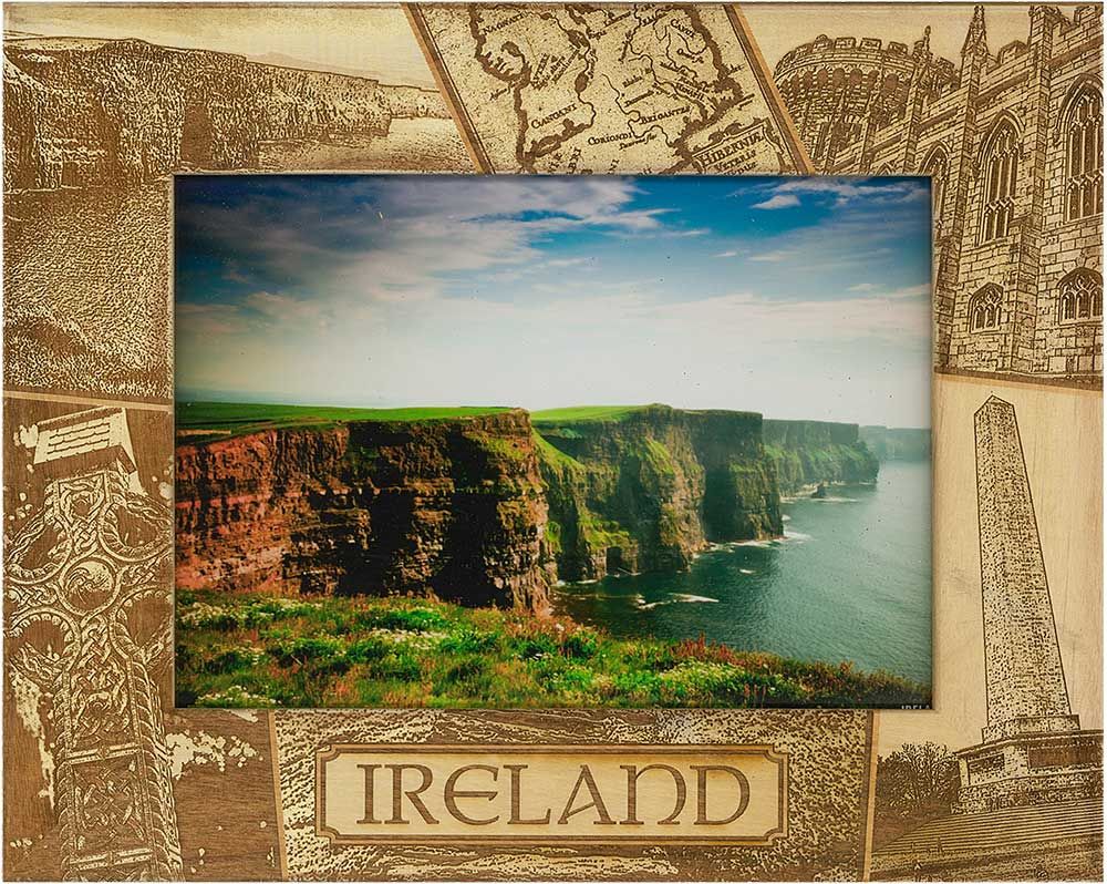 Ireland Celtic Cross Destination Collage