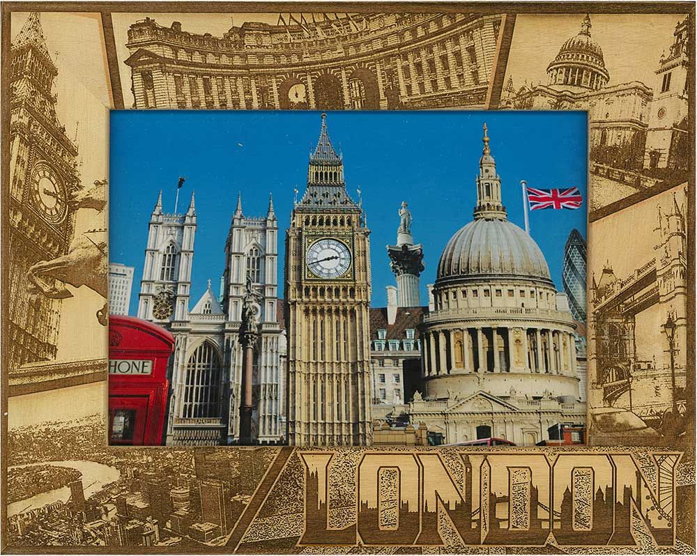 London Destination Photo Collage