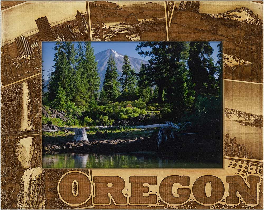 Oregon Destination Photo Collage