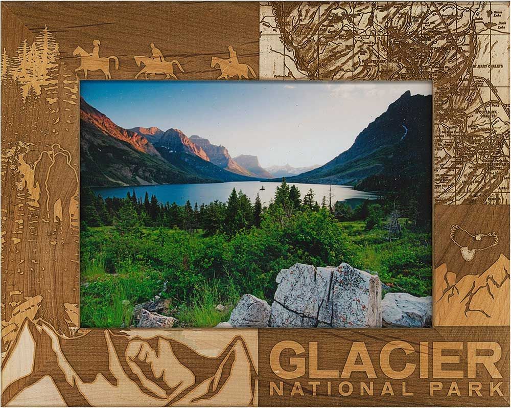 Glacier National Park Map Activities Quadrant