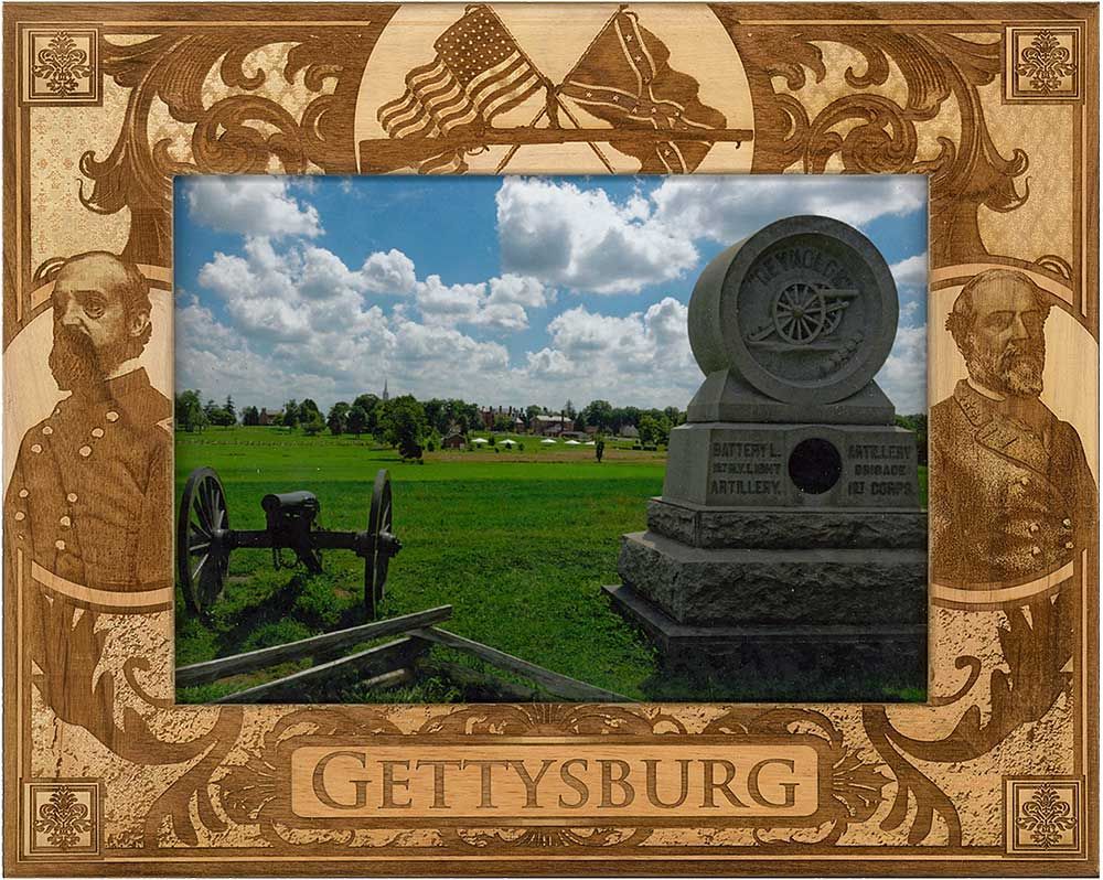 Gettysburg Pennsylvania Civil War Border