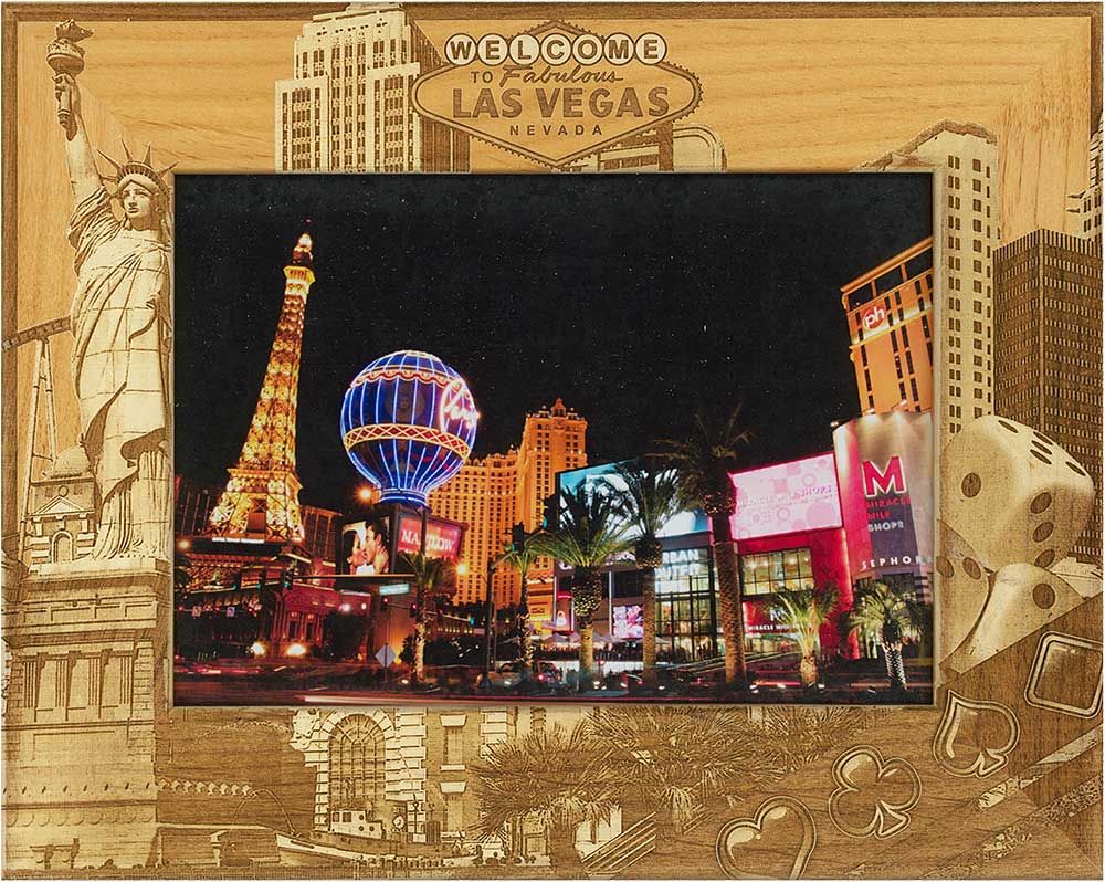 Las Vegas Casino Destination Photo Collage