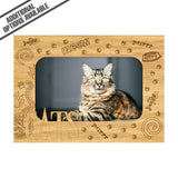 FW Engraved Wood Matte - F-MAT_-5-0282 - Cats