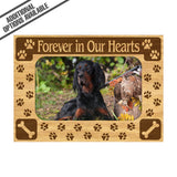 FW Engraved Wood Matte - F-MAT_-5-2010 - Forever in Our Hearts