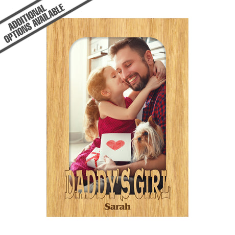 FW Engraved Wood Matte - F-MAT_-6-0137 - Daddy's Girl