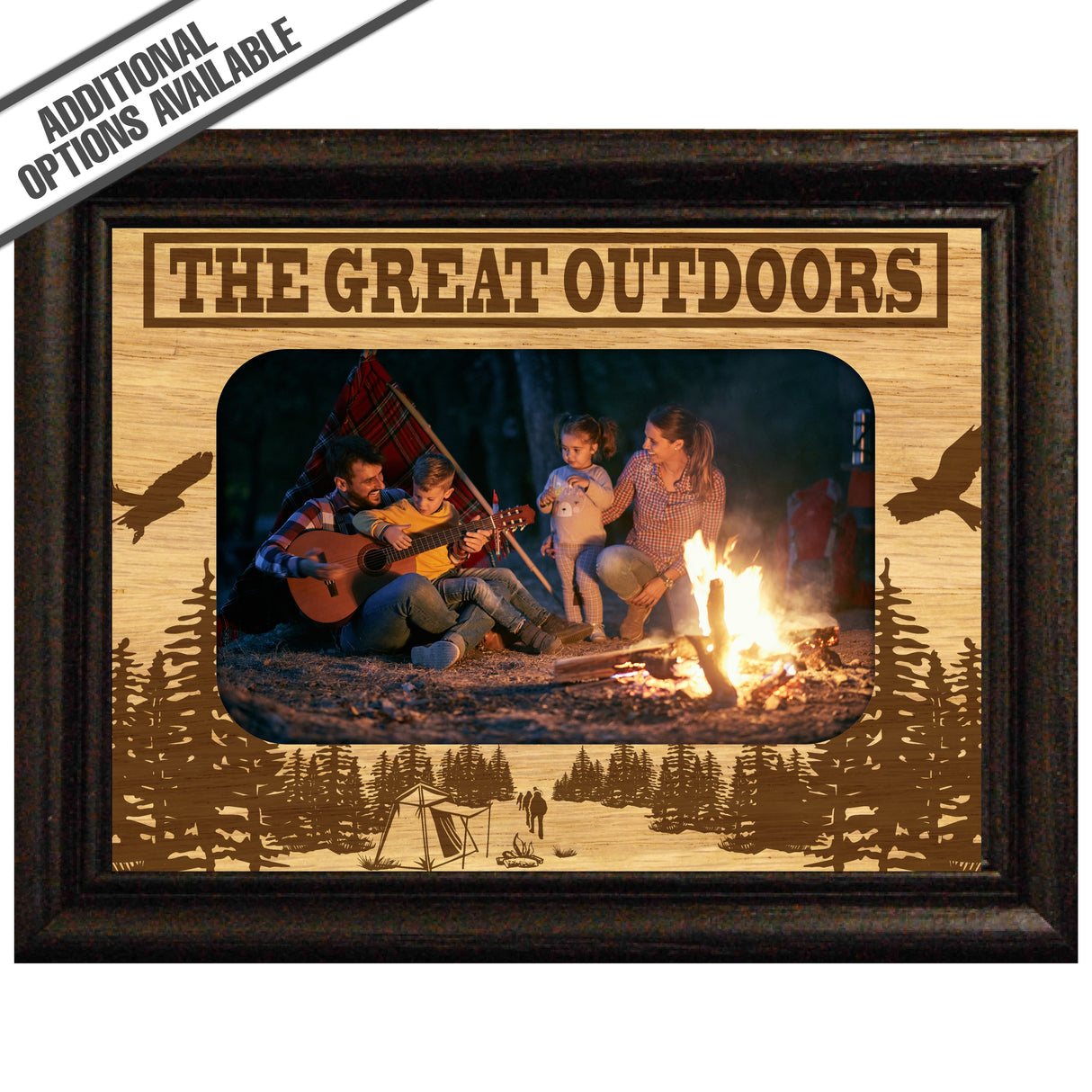 FW Engraved Wood Matte - F-MAT_-3-2057 - The Great Outdoors