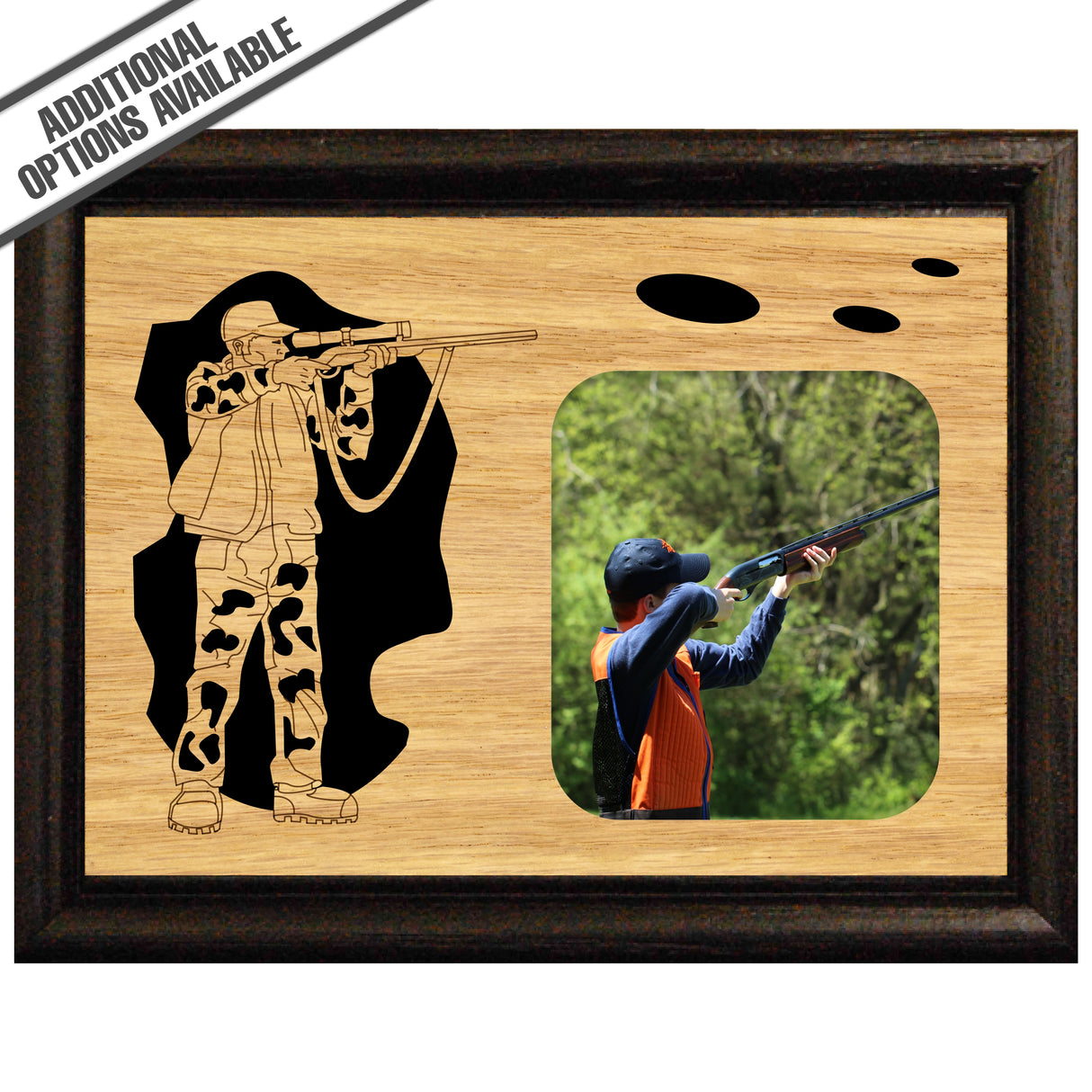 FW Engraved Wood Matte - F-MAT_-7-0022 - Trap Hunting