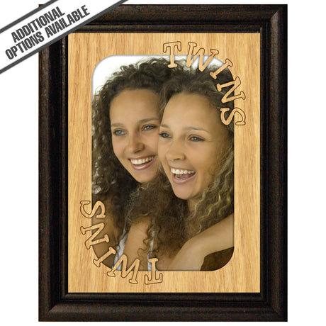 FW Engraved Wood Matte - F-MAT_-6-0153 - Twins - Corners