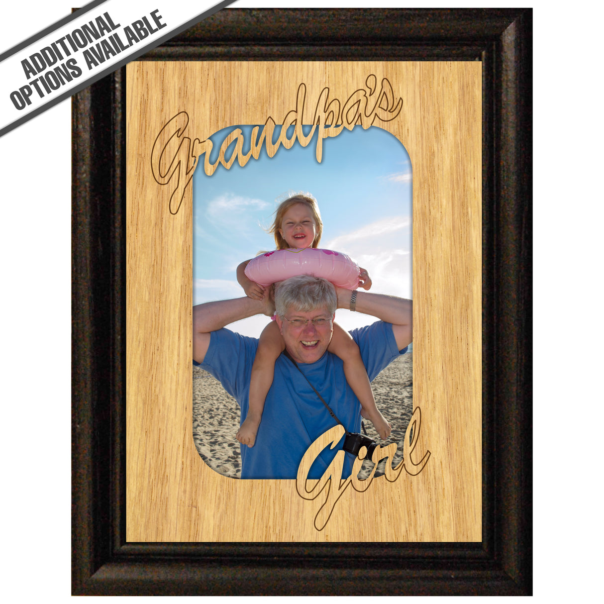 FW Engraved Wood Matte - F-MAT_-6-0167 - Grandpa's Girl