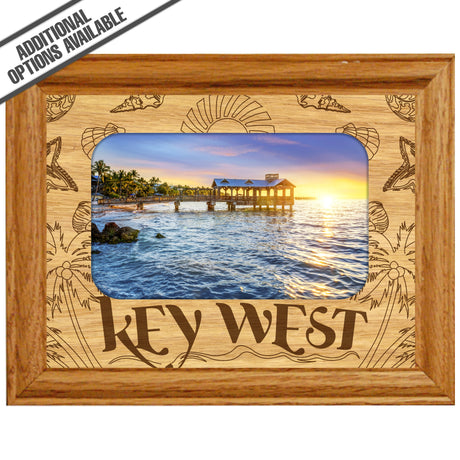 FW Engraved Wood Matte - F-MAT_-3-1179 - Key West Beach