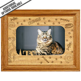 FW Engraved Wood Matte - F-MAT_-5-0282 - Cats