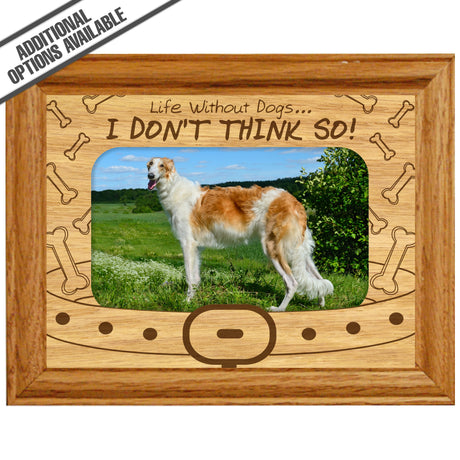 FW Engraved Wood Matte - F-MAT_-5-2000 - Life Without a Dog