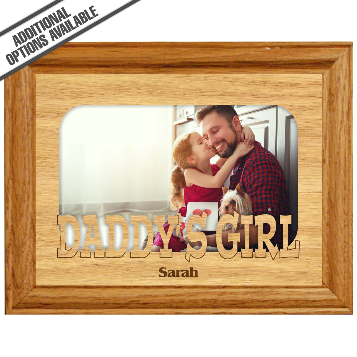 FW Engraved Wood Matte - F-MAT_-6-0137 - Daddy's Girl