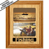 FW Engraved Wood Matte - F-MAT_-7-3038 - Fishing - 2 photos - Protrait
