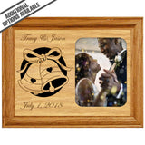 FW Engraved Wood Matte - F-MAT_-8-0062 - Wedding Bells