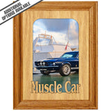 FW Engraved Wood Matte - F-MAT_-10-0023 - Muscle Car