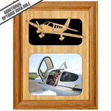 FW Engraved Wood Matte - F-MAT_-10-0024 - Airplane