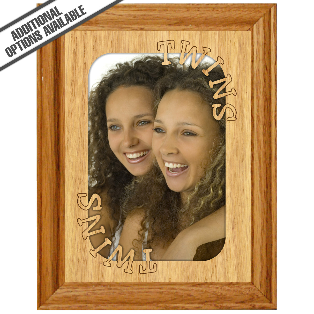FW Engraved Wood Matte - F-MAT_-6-0153 - Twins - Corners