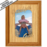 FW Engraved Wood Matte - F-MAT_-6-0167 - Grandpa's Girl