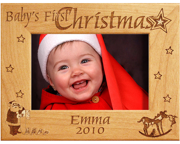 Baby's First Christmas Frame