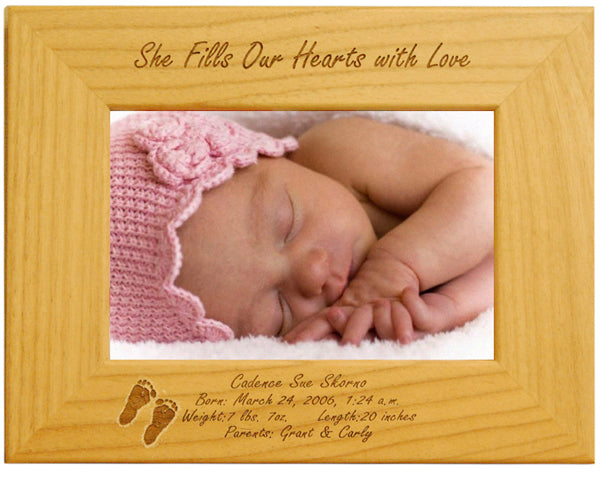 Fill Our Hearts With Love Baby Frame