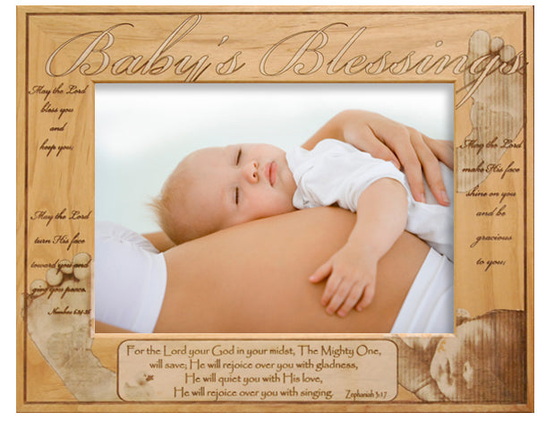 Baby's Blessing Frame