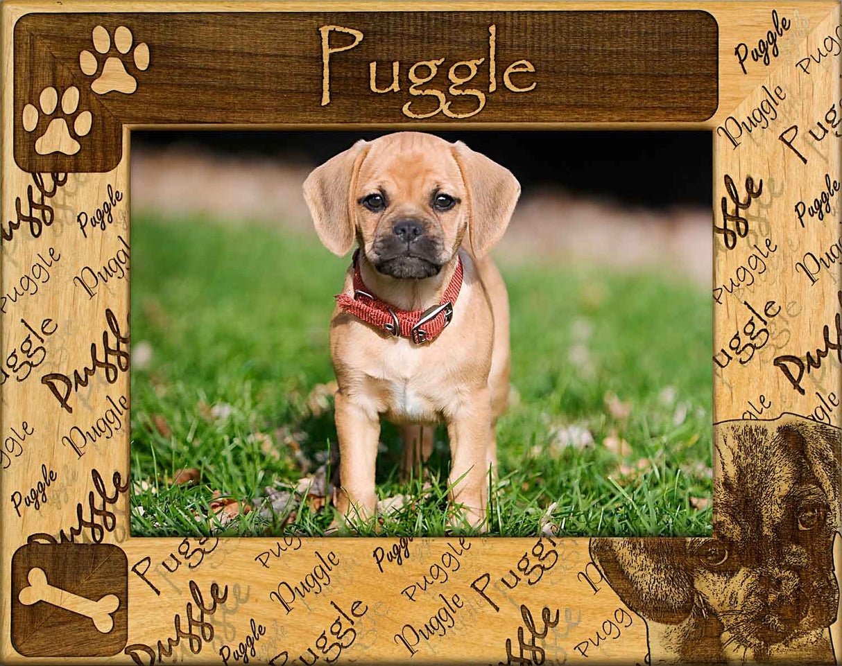 Puggle - Dog Picture Frame