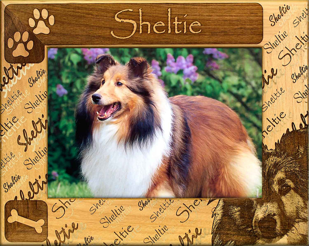 Sheltie - Pet Photo Frame