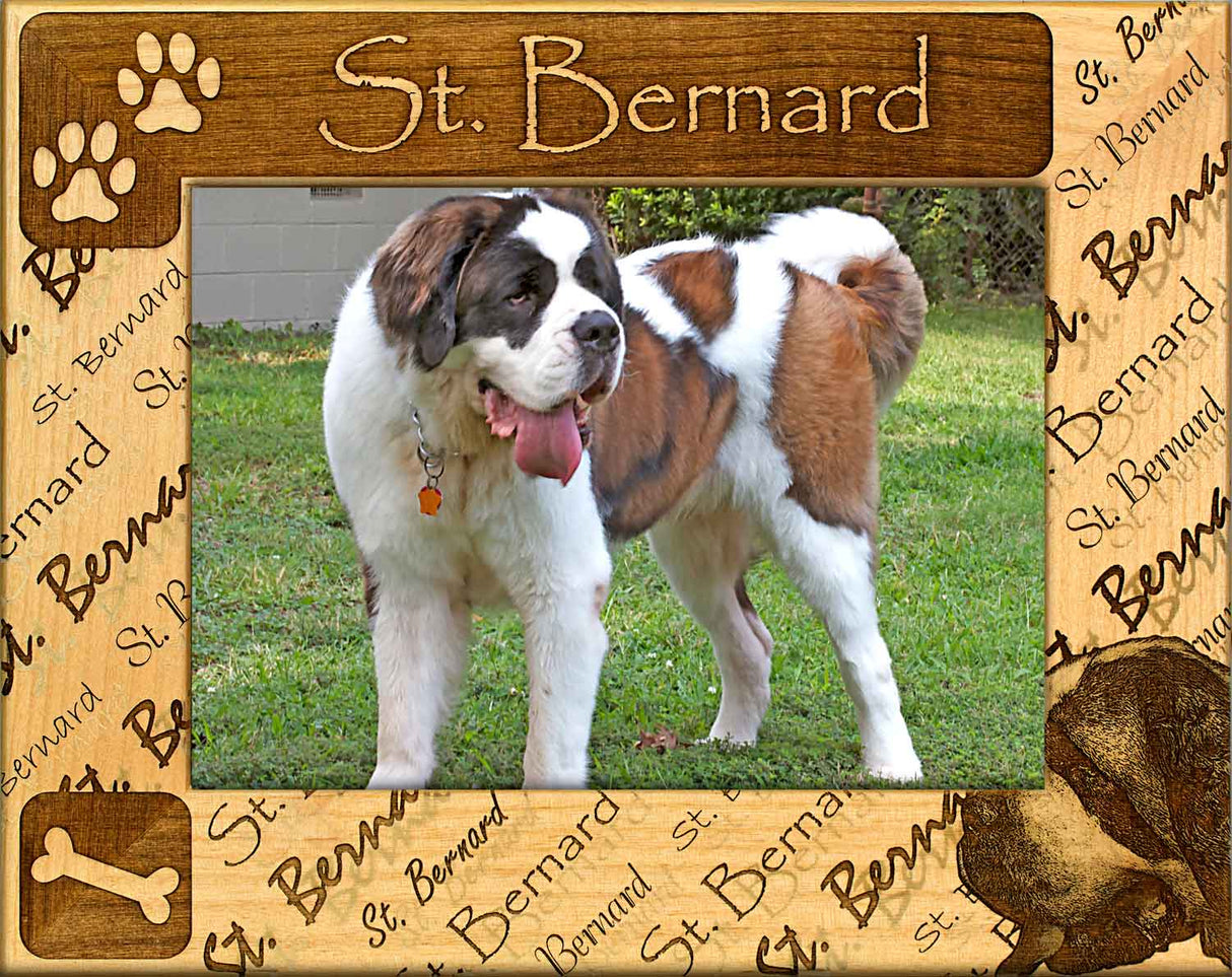 St. Bernard - Pet Frame