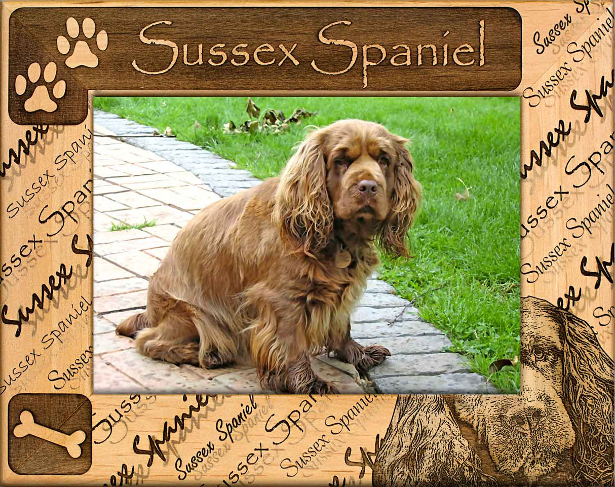 Sussex Spaniel - Pet Photo Frame