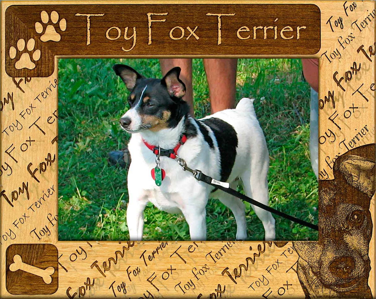 Toy Fox Terrier - Dog Picture Frame