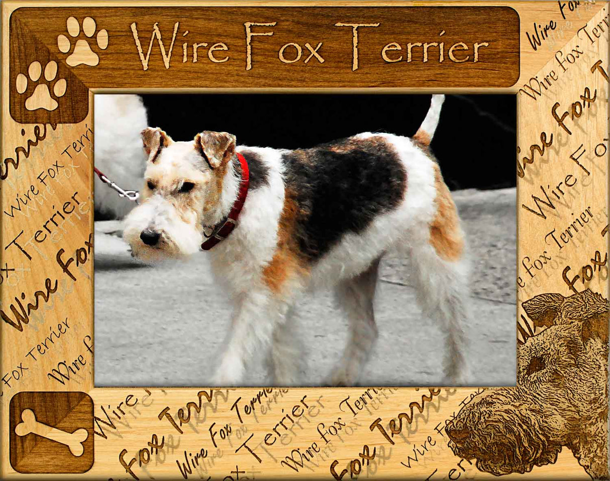 Wire Fox Terrier - Dog Breed Frame