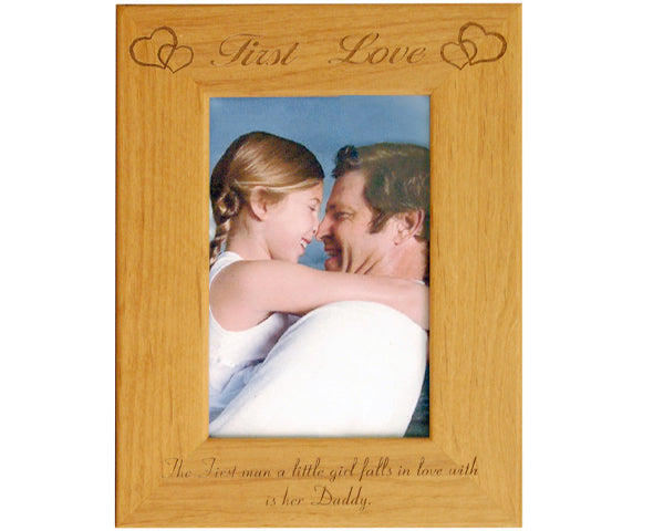 First Love - Father and Daughter Frame