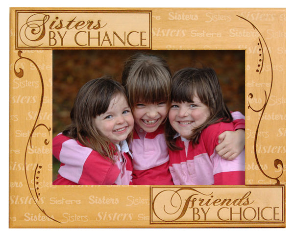 Sisters By Chance Family Frame