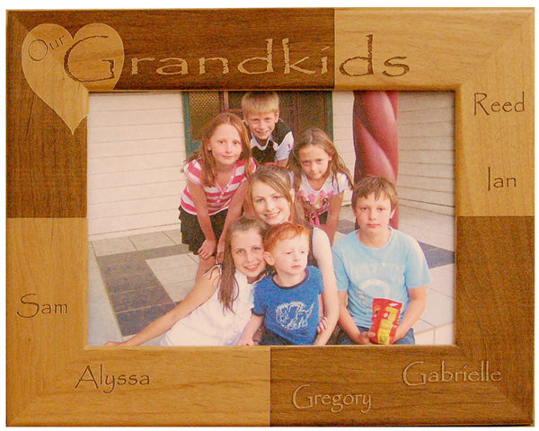 Our Grandkids Personalized Family Frame