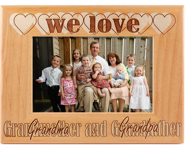 Loving Frame for Grandma and Grandpa