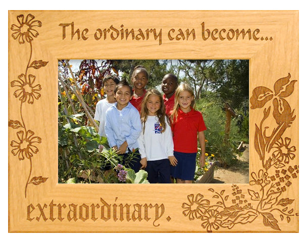 The ordinary can become..