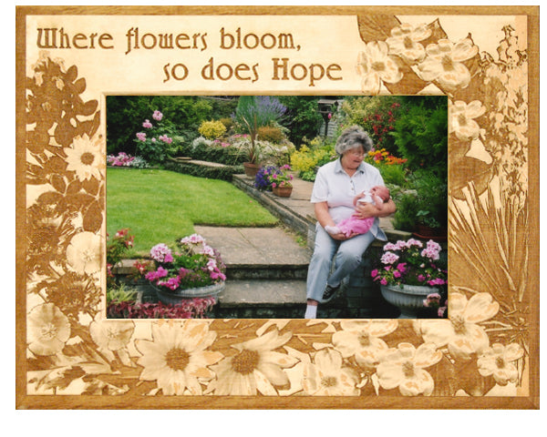 Where flowers bloom...